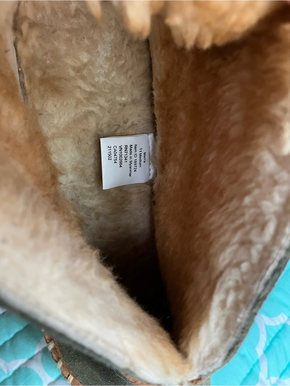 L.L. Bean Men’s Moccasin Slippers - Picture 3 of 4